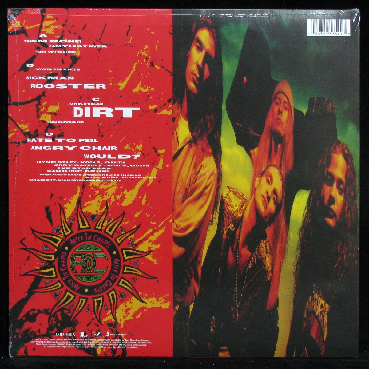 LP Alice In Chains — Dirt (2LP) фото 2