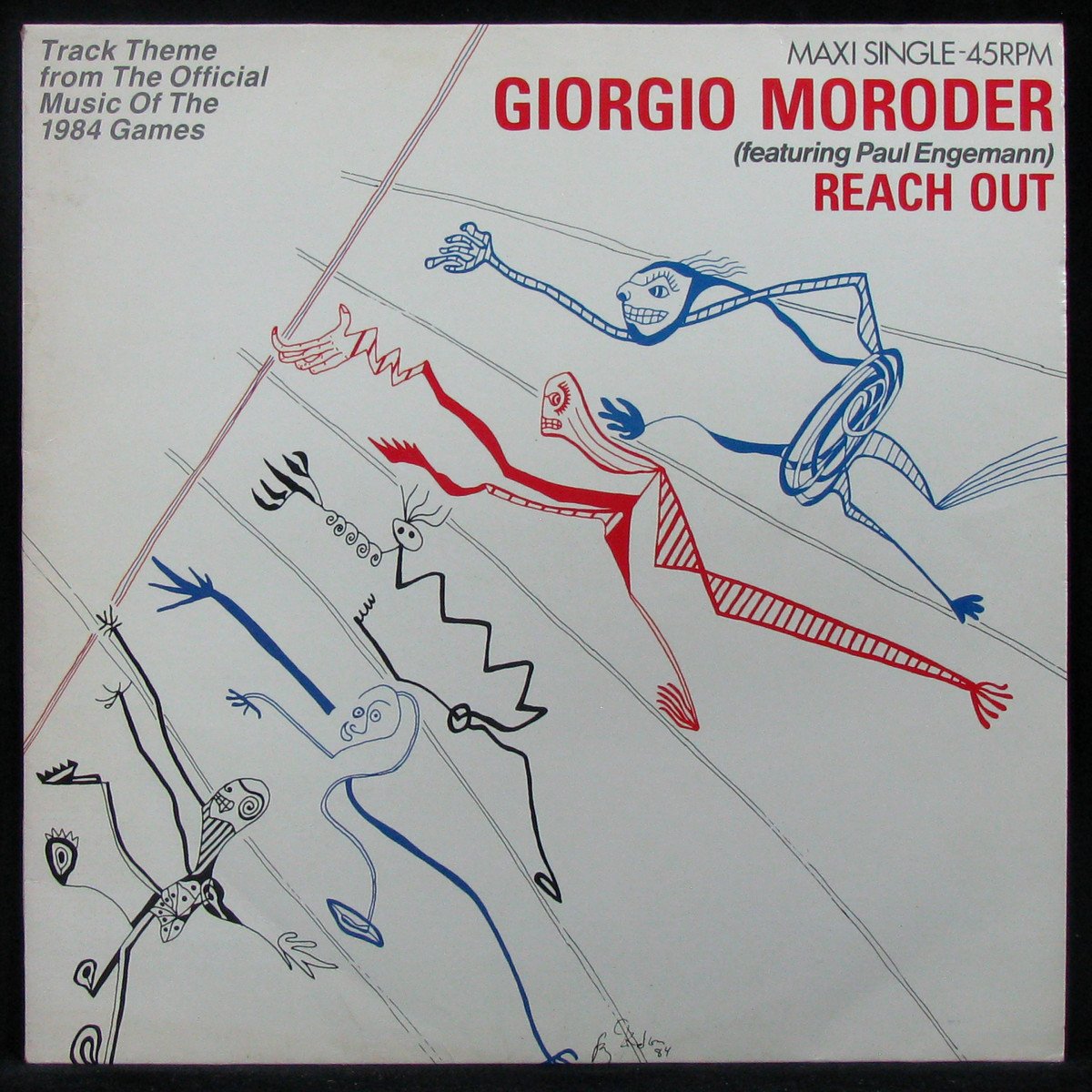 LP Giorgio Moroder / Paul Engemann — Reach Out (maxi) фото