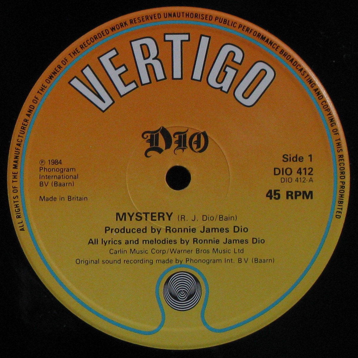 LP Dio — Mystery (maxi) фото 2