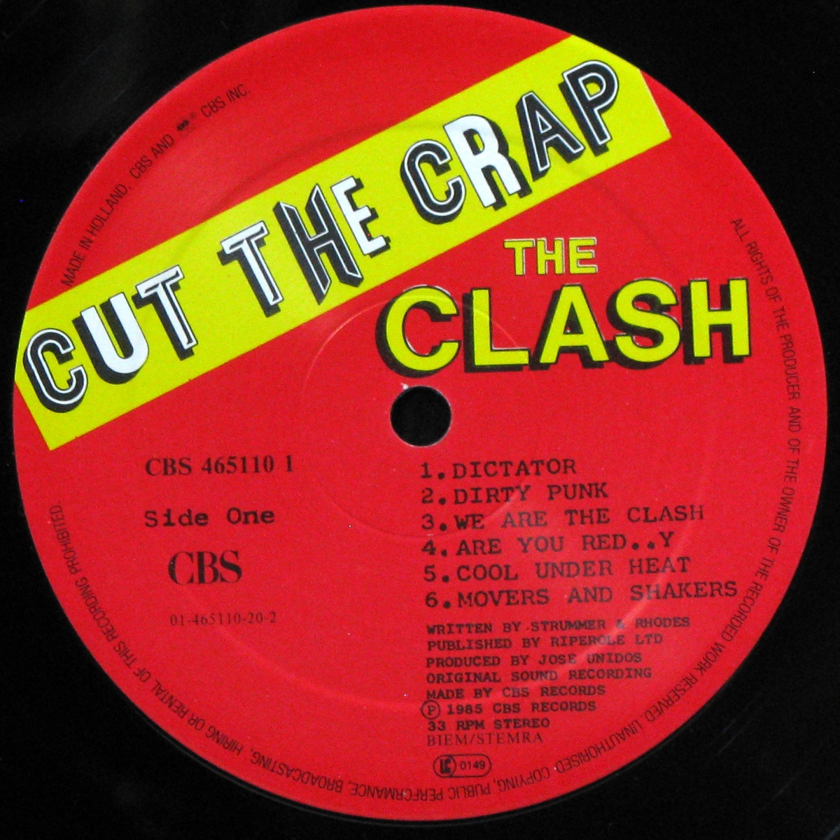 LP Clash — Cut The Crap фото 3