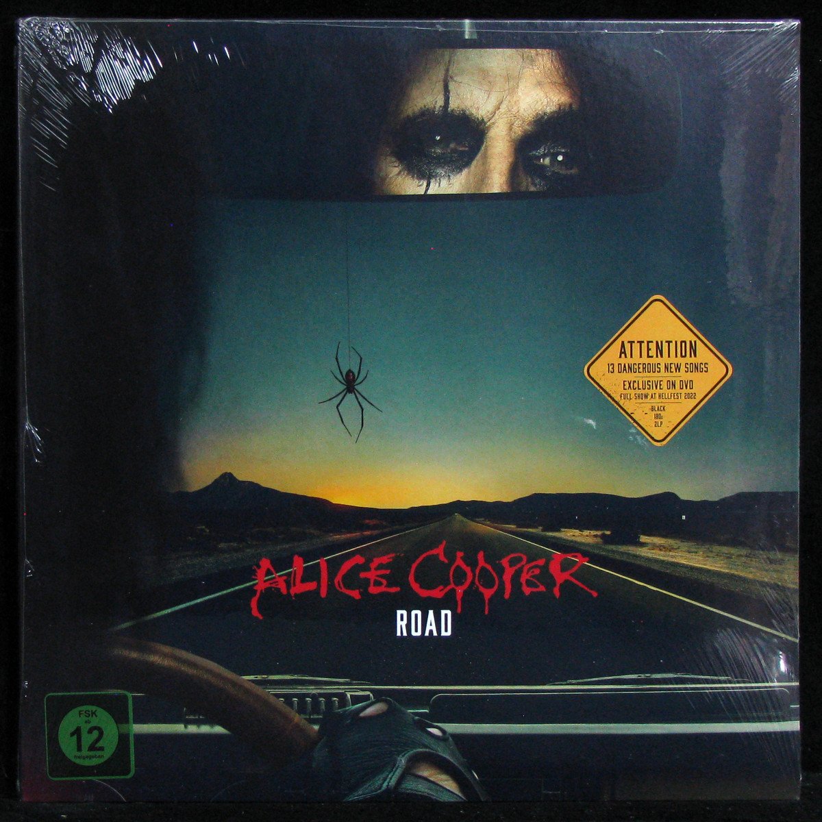 LP Alice Cooper — Road (2LP, +DVD) фото