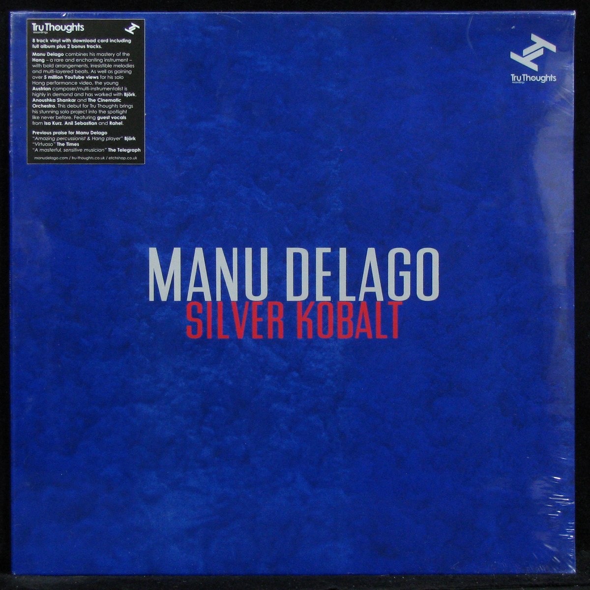 LP Manu Delago — Silver Kobalt фото
