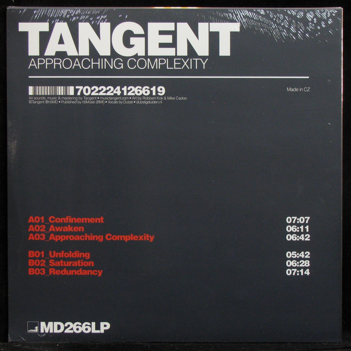 LP Tangents — Approaching Complexity (coloured vinyl) фото 2
