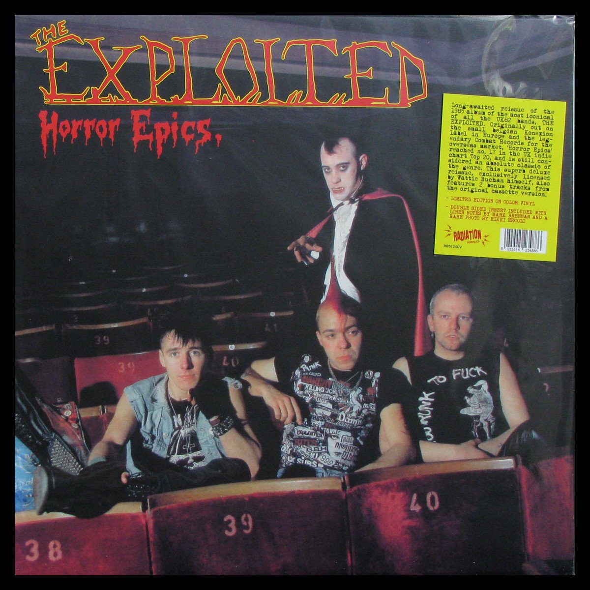 LP Exploited — Horror Epics (coloured vinyl) фото