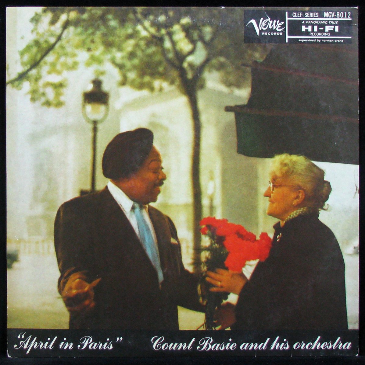 LP Count Basie And His Orchestra — April In Paris фото