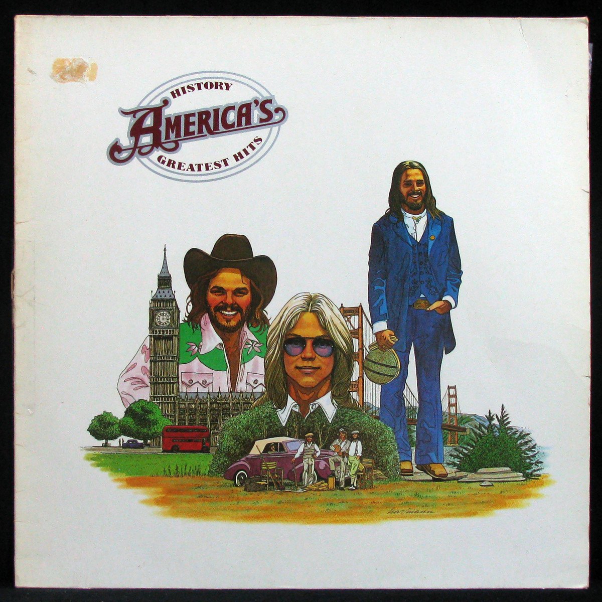 LP America — History - America's Greatest Hits фото