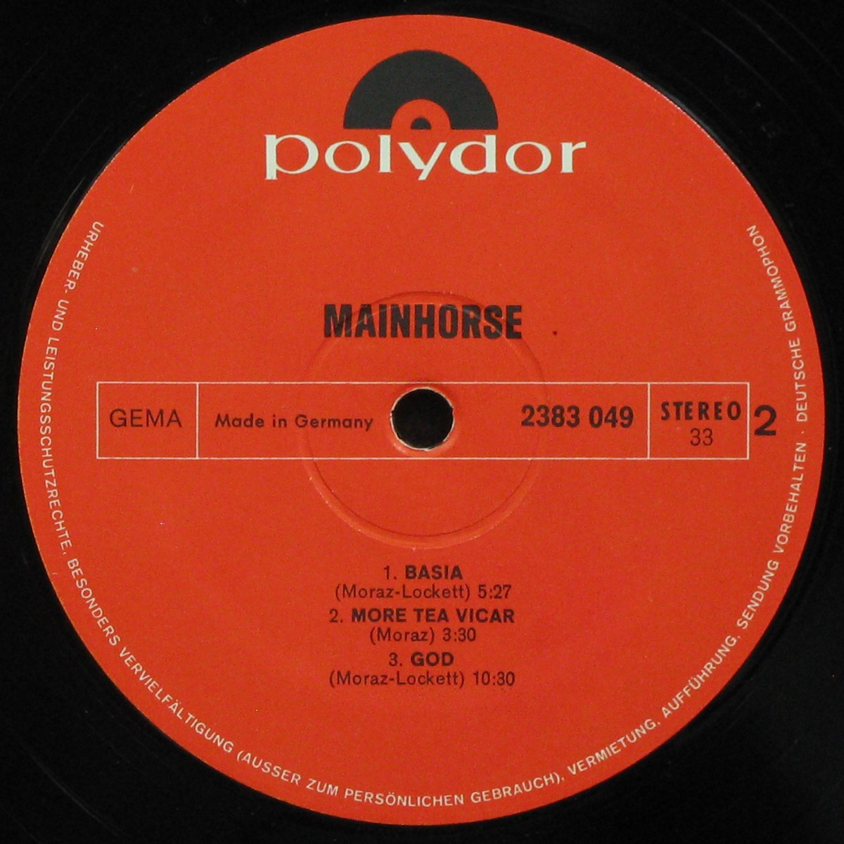LP Mainhorse — Mainhorse фото 4