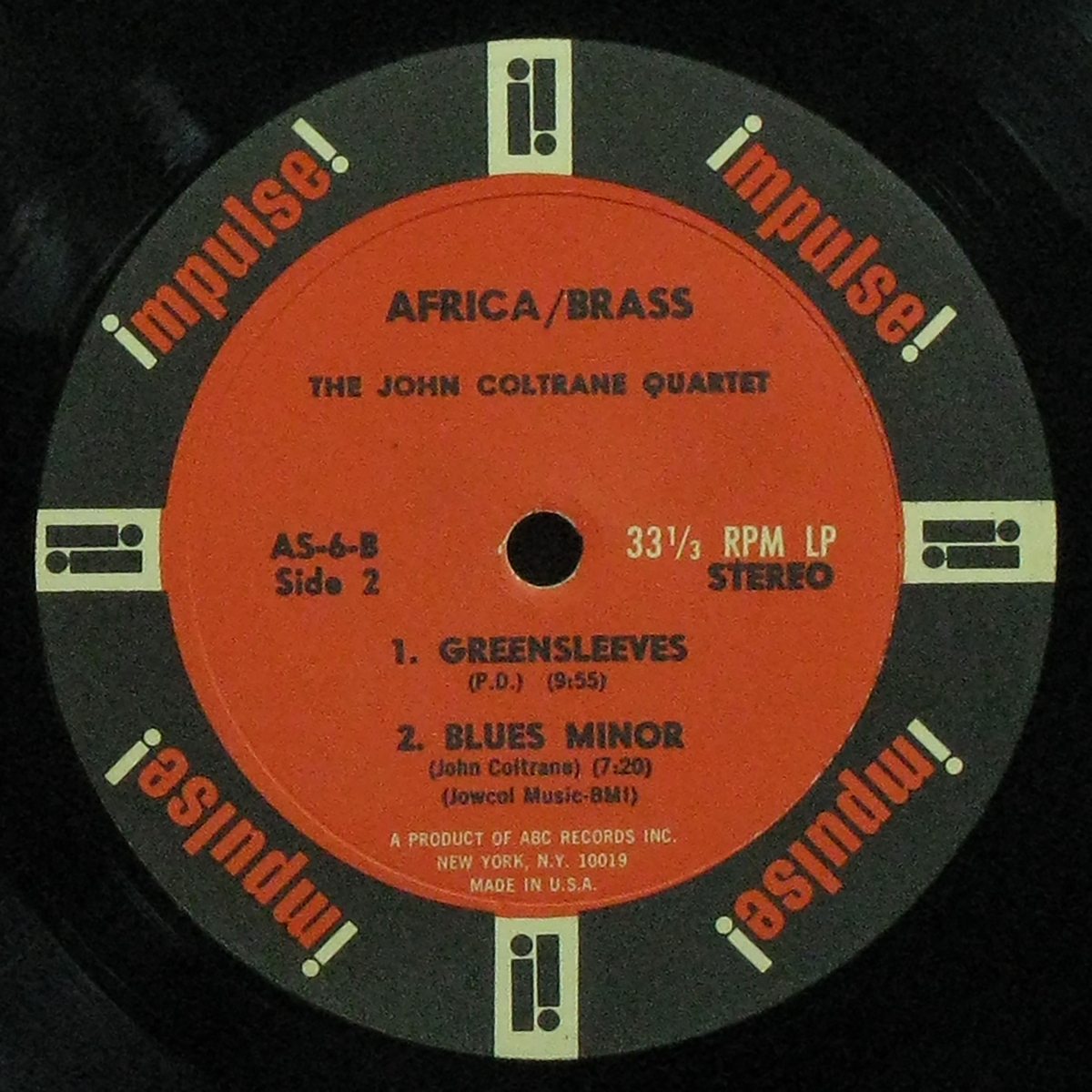 LP John Coltrane — Africa / Brass фото 5