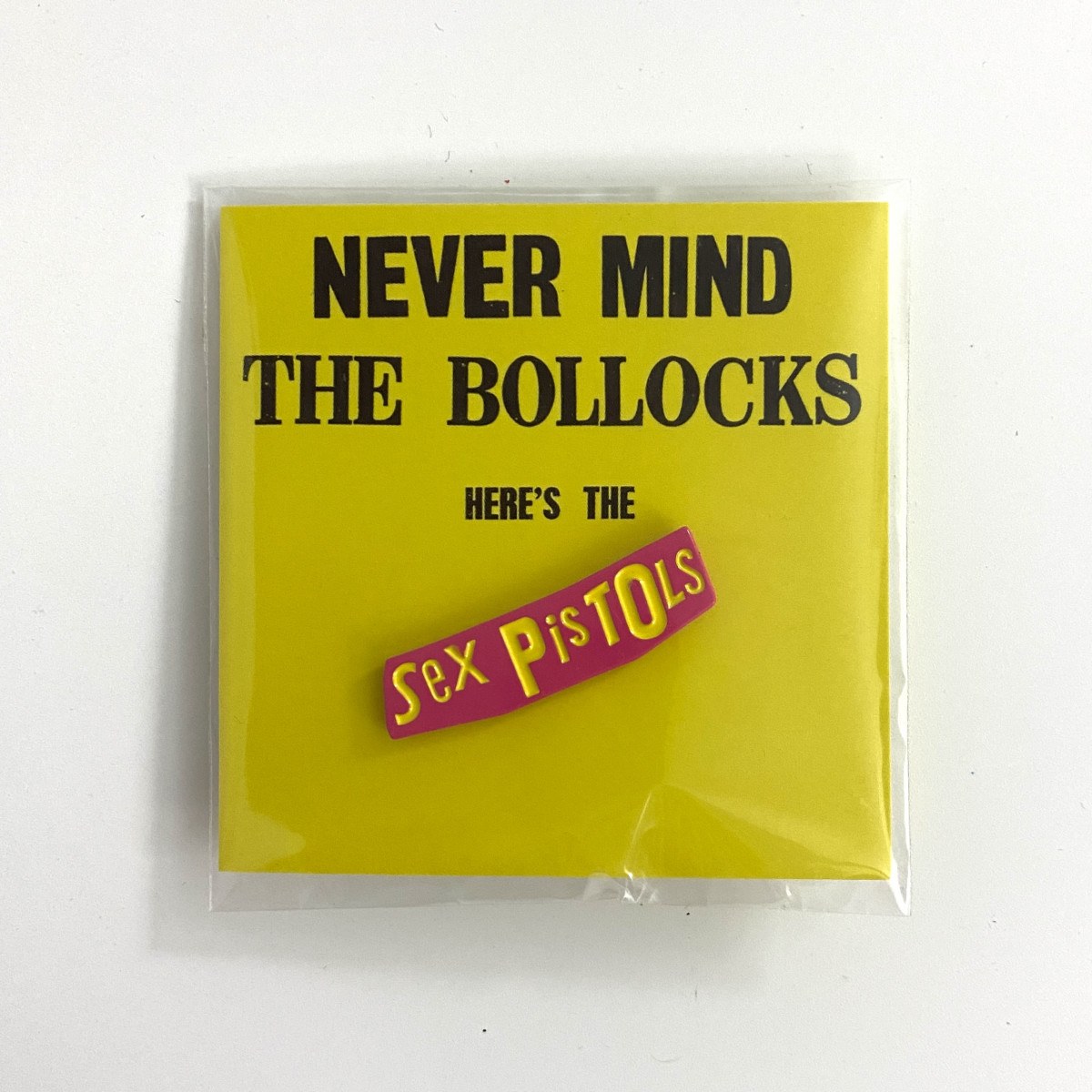 Значок Never Mind The Bollocks Here's The Sex Pistols / Sex Pistols фото