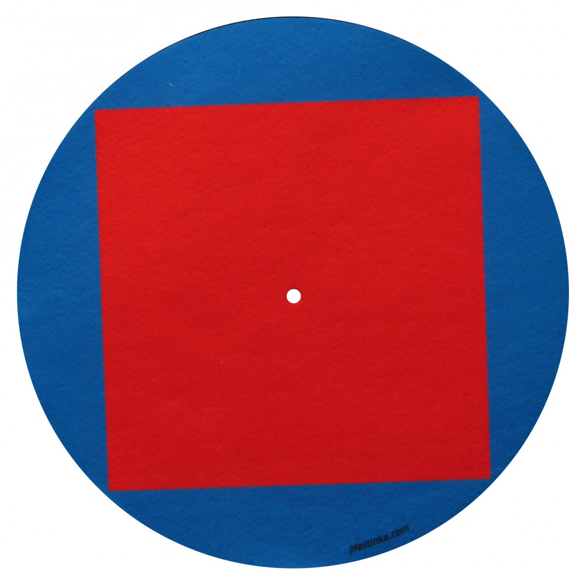*Слипмат Plastinka (красный квадрат на синем фоне) фото
