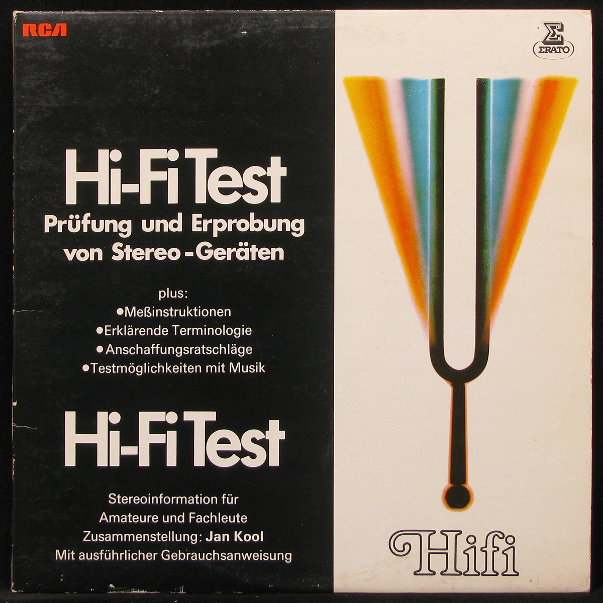 Тестовая Пластинка Hi-Fi Test / Prüfung Und Erprobung Von Stereo-Geräten (2LP) фото