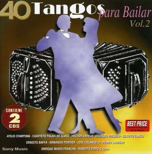 CD V/A — 40 Tangos Para Bailar (2CD) фото