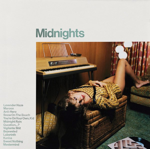 CD Taylor Swift — Midnights (Jade Green Edition) фото
