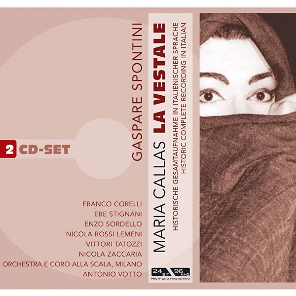 CD Maria Callas — Spontini: La Vestale (2CD) фото