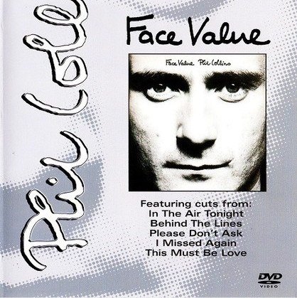 CD Phil Collins — Face Value (DVD) фото