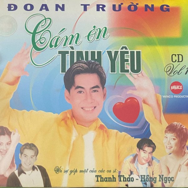 CD Doan Truong — Cam On Tinh Yeu Vol.1 фото