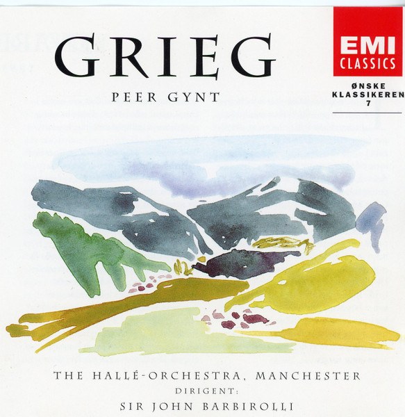 CD Halle-Orchestra / Sir John Barbirolli — Grieg – Peer Gynt фото