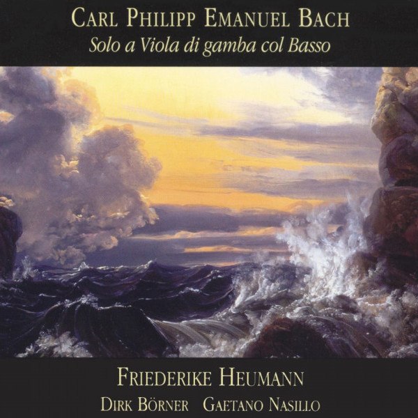 CD Friederike Heumann — Bach: Solo A Viola Di Gamba Col Basso фото