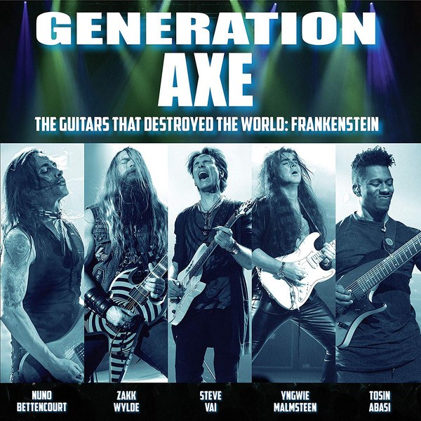 CD Generation Axe — Guitars That Destroyed The World фото