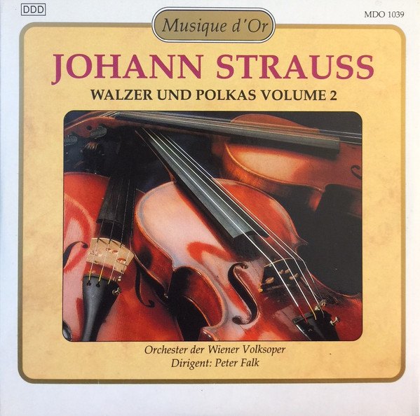 CD Wiener Volksopernorchester / Peter Falk — Walzer Und Polkas Volume 2 фото