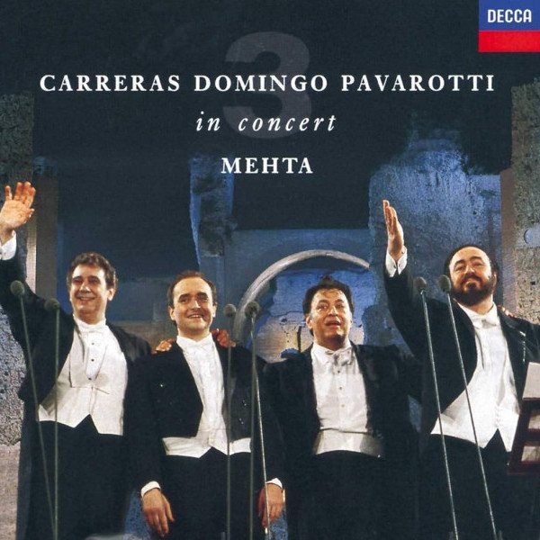 CD Carreras / Domingo / Pavarotti / Mehta — In Concert фото