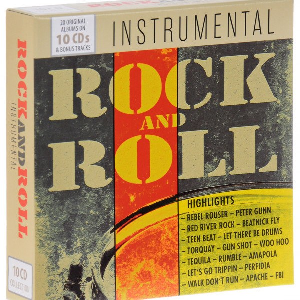 CD V/A — Instrumental Rock And Roll (10CD) фото