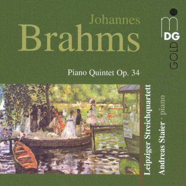 CD Andreas Staier — Brahms: Piano Quintet Op.34 фото