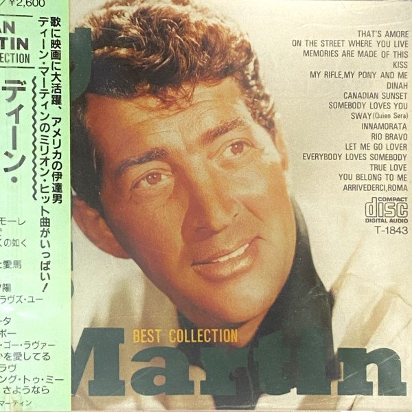 CD Dean Martin — Best Collection (Japan) (+ obi) фото