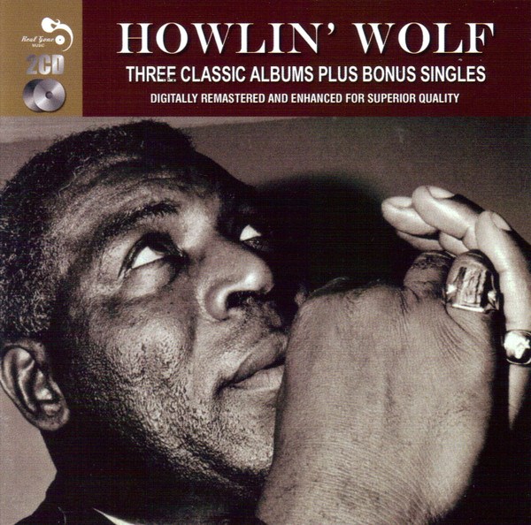 CD Howlin' Wolf — Three Classic Albums Plus Bonus Singles  фото