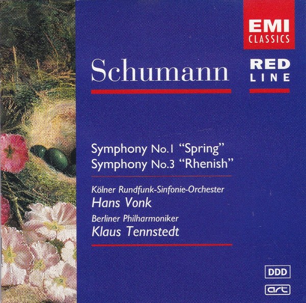 CD Schumann — Symphony No.1 'Spring', Symphony No.3 'Rhenish' фото