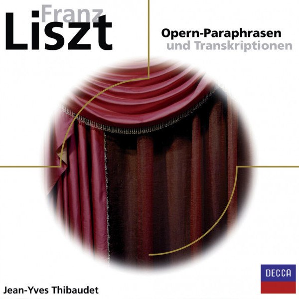 CD Jean-Yves Thibaudet — Liszt Opern-Paraphrasen фото