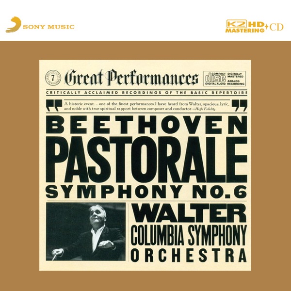 CD Bruno Walter — Beethoven: Symphony No. 6 In F Major, Op. 68 'Pastorale' (Japan, K2HD) фото
