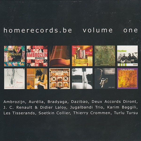 CD V/A — Homerecords.be Volume One фото