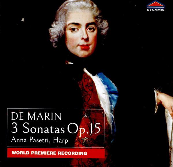 CD Anna Pasetti — De Marin: 3 Sonatas Op. 15 фото