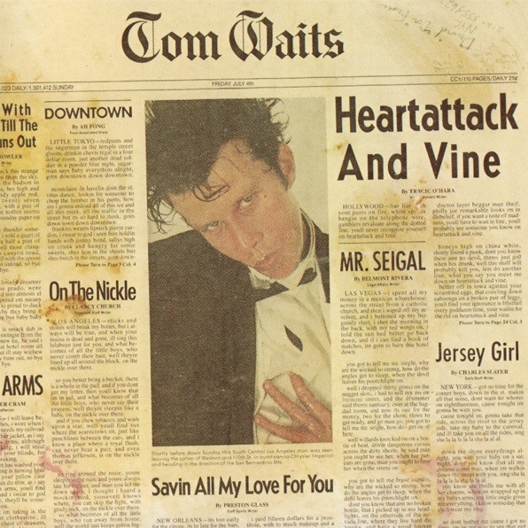 CD Tom Waits — Heartattack And Vine фото