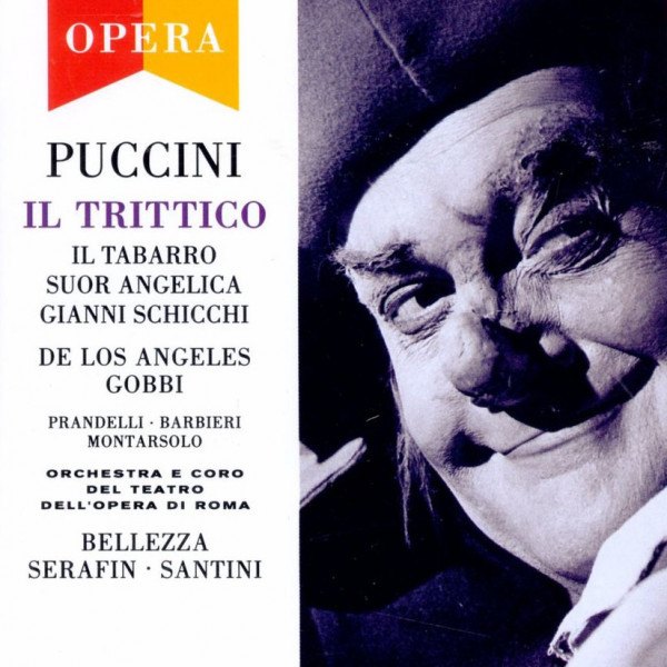 CD Gabriele Santini / Tullio Serafin / Vincenzo Bellezza — Puccini: Il Trittico (Il Tabarro / Suor Angelica / Gianni Schicchi) (3CD) фото