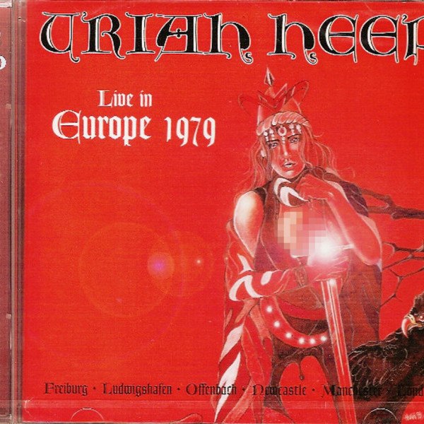 CD Uriah Heep — Live In Europe 1979 фото