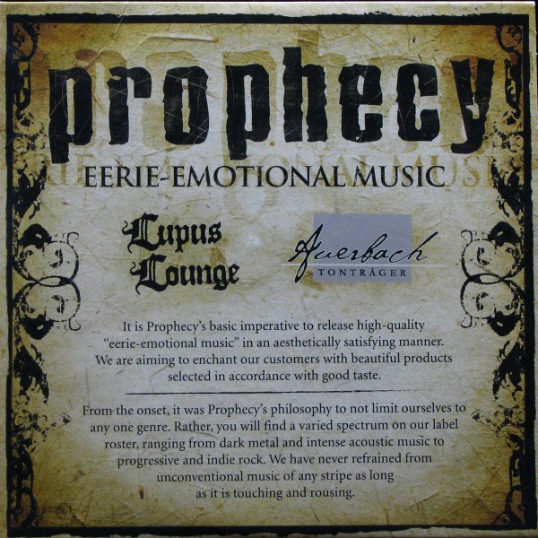 V/A - Eerie-Emotional Music (promo, sampler)