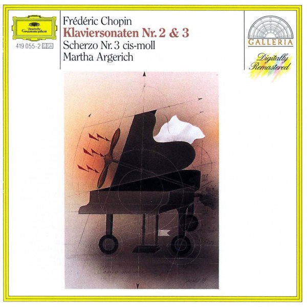 CD Martha Argerich — Chopin: Klaviersonaten Nr. 2 & 3 / Scherzo Nr. 3 cis-moll фото