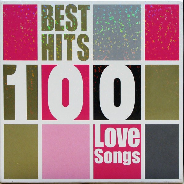 CD V/A — Best Hits 100 - Love Songs (5CD, Japan) фото