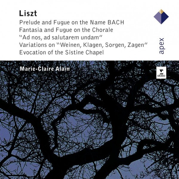 CD Marie-Claire Alain — Liszt Great Organ Works фото