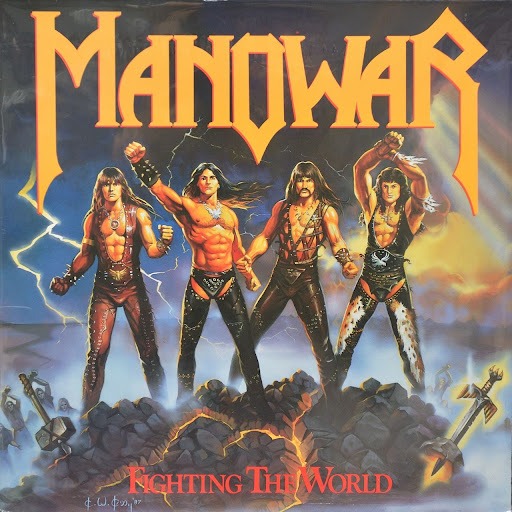 CD Manowar — Fighting The World фото