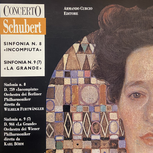 CD Karl Bohm — Schubert: Sinfonia N. 8 'Incompiuta', Sinfonia N. 9 (7) 'La Grande' фото
