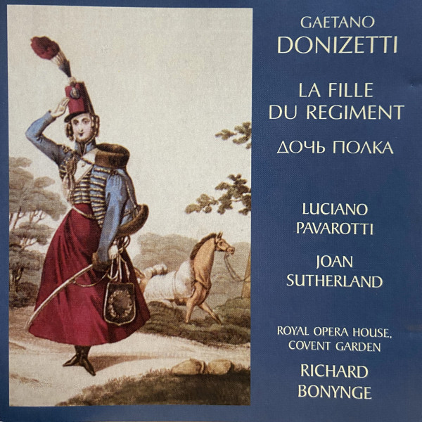 CD Richard Bonynge — La Fille Du Regiment фото