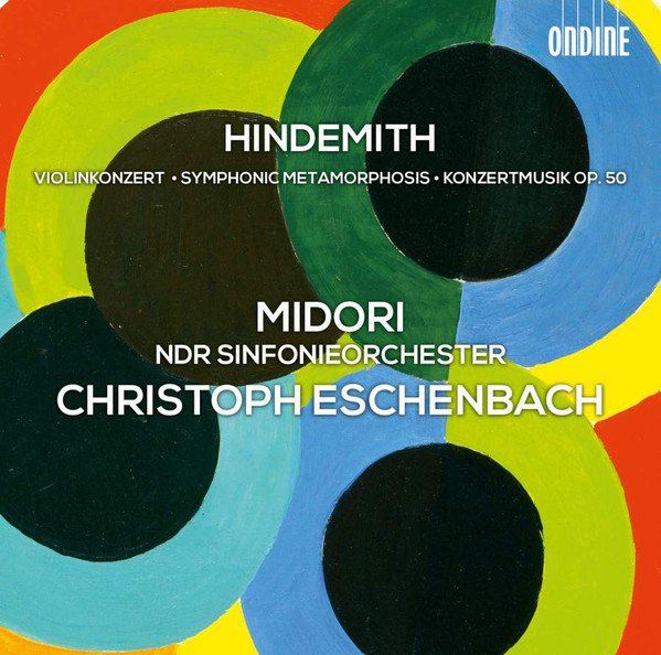CD Midori Goto / Christoph Eschenbach — Hindemith: Violinkonzert, Symphonic Metamorphosis & Konzertmusik, Op. 50 фото