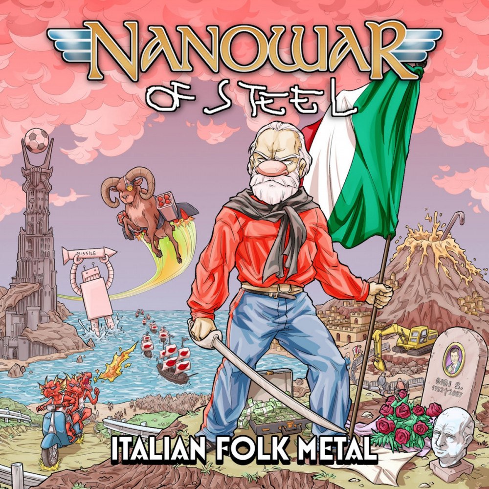 CD Nanowar Of Steel — Italian Folk Metal фото