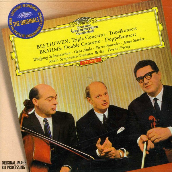 CD Ferenc Fricsay — Beethoven / Brahms: Tripelkonzert = Triple Concerto / Doppelkonzert = Double Concerto фото