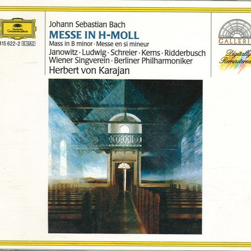 CD Herbert Von Karajan — Bach: Messe In H-Moll = Mass In B Minor = Messe En Si Mineur фото