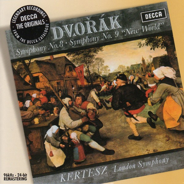 CD Istvan Kertesz — Dvorak: Symphony No. 8 · Symphony No. 9 'New World' фото