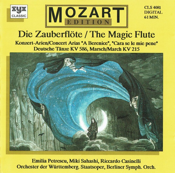 CD Emilia Petrescu — Mozart: Die Zauberflote / The Magic Flute фото